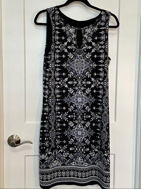 WHBM Sleeveless Midi Dress